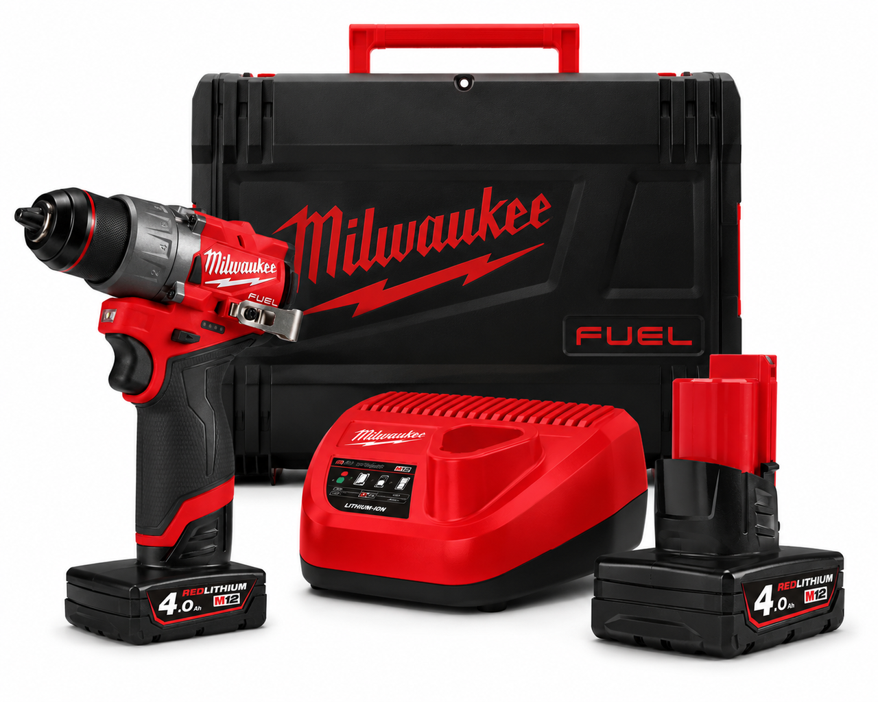 Milwaukee Akku-Boremaskine M12 FDD2-402X Fuel