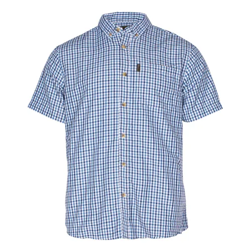 Pinewood Sommerskjorte - Herre (Teal Blue, L)