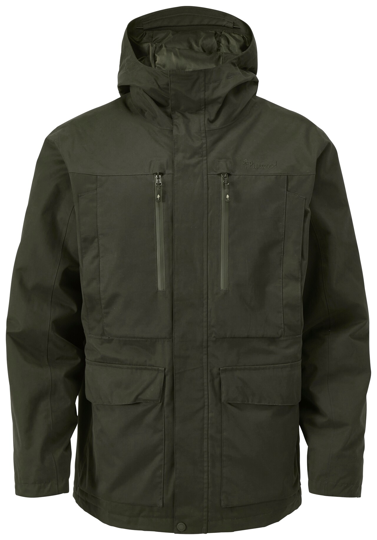 Pinewood Padded Winter Parka Green