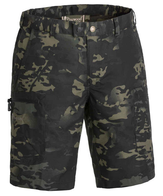 Pinewood Caribou Camou TC shorts (Black Jungle, 54)