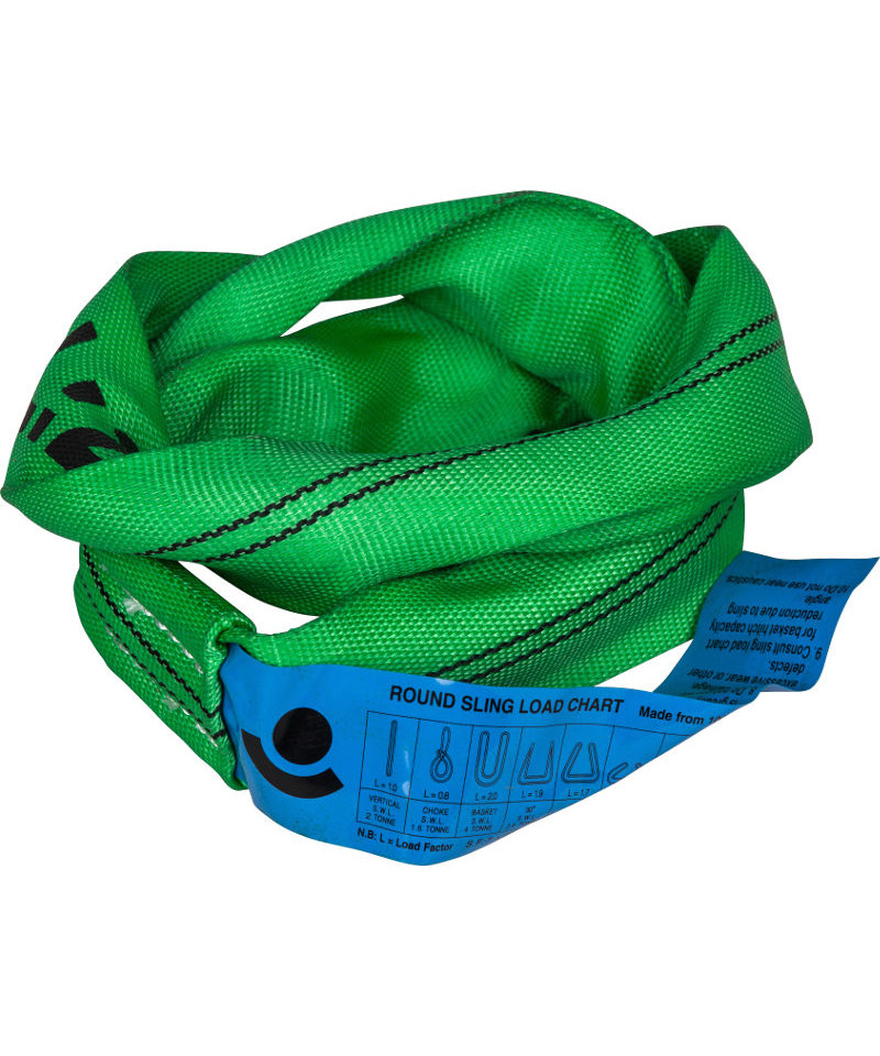 Rundsling grøn 1 m - maks. 2000 kg