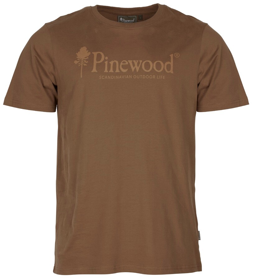 Pinewood Outdoor Life T-shirt (Nougat, 2XL)