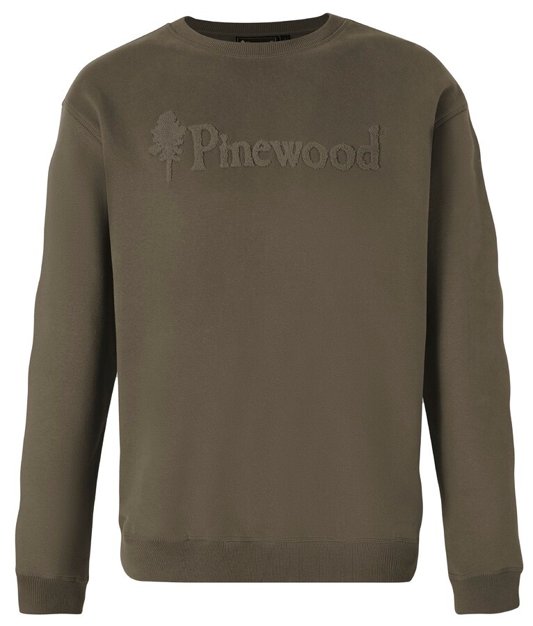 Pinewood Värmano Logo Sweater (D.Green, S)