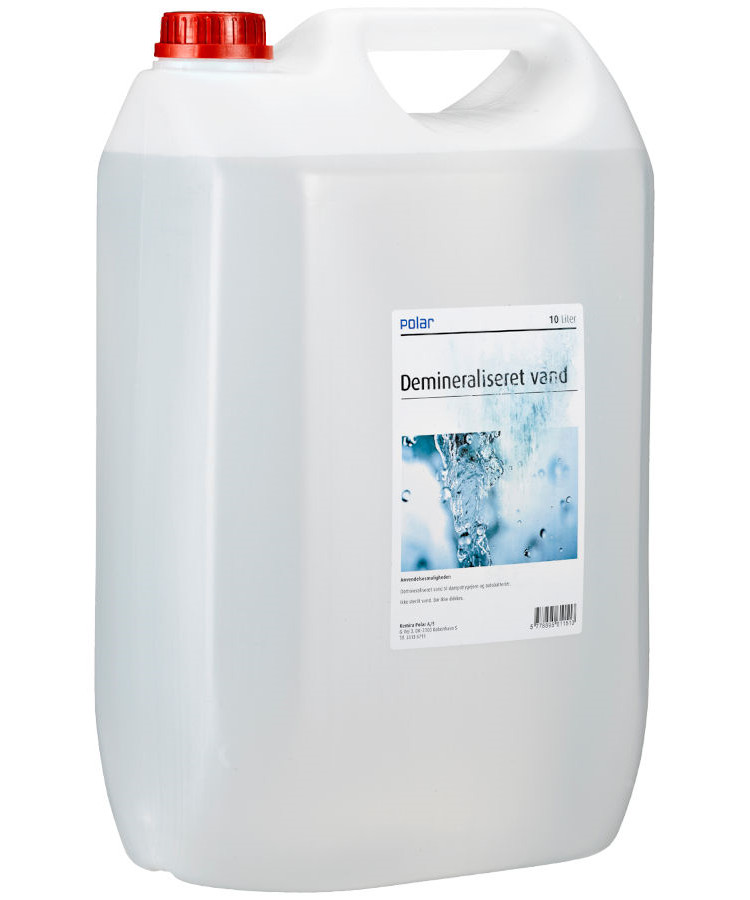 Polar demineraliseret vand 10L