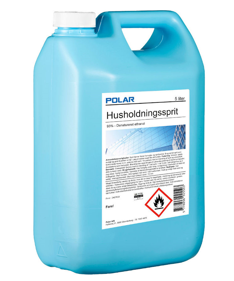 Polar husholdningssprit 5 Liter