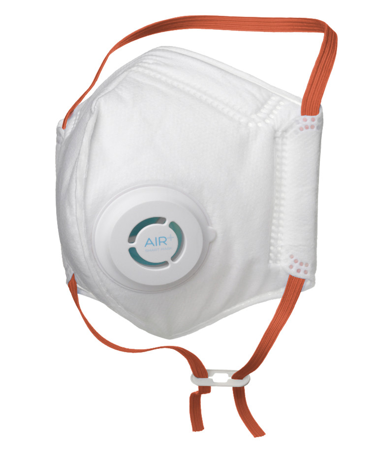 AIR+ Smart Mask P2 støvmaske m/ ventil - 10 stk.