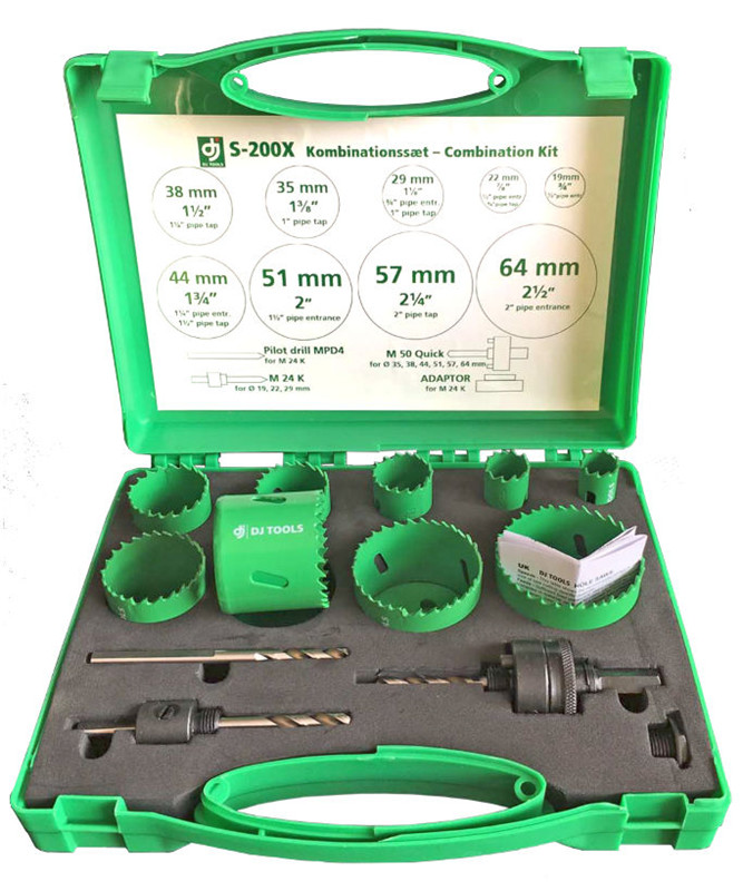 DJ Tools Hulsavsæt Af Bimetal m/ 9 stk. billede