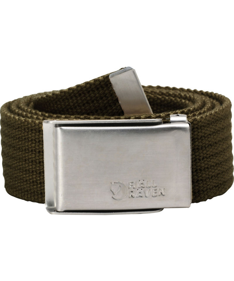 Fjällräven Merano canvasbælte (Dark Olive)