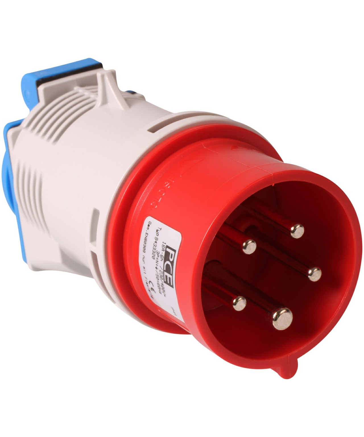 Aadapter hanstik 400V 16A / 230V 10A hunstik m/jord