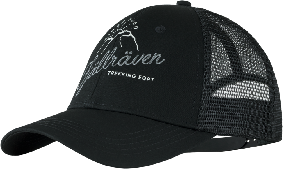 Fjällräven Sunrise Långtradarkeps Cap (Black, S/M)
