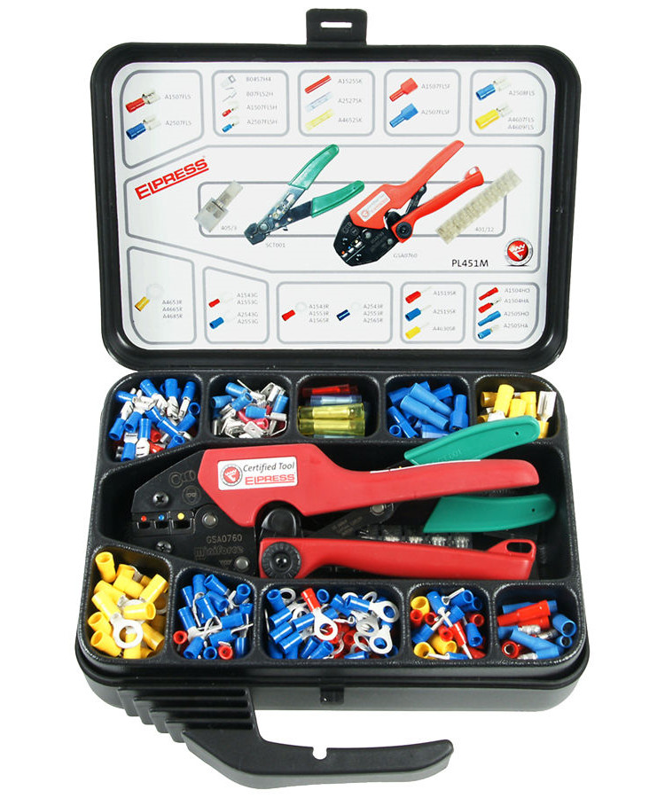 Elpress Pl451m Sortiment M/ 0 5 6 Mm2 Isolerede Forbindere