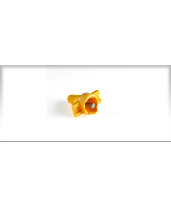 Forelco gul thermoventil med rustfri stålstift 200 stk