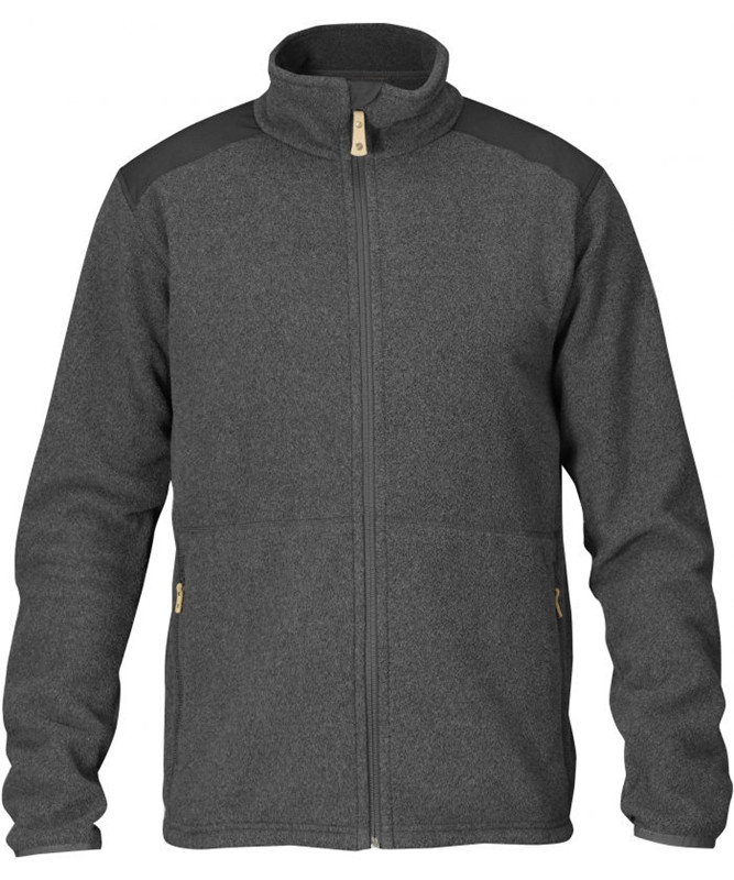Fjällräven Mens Sten Fleece (Grå (DARK GREY/030) Small)