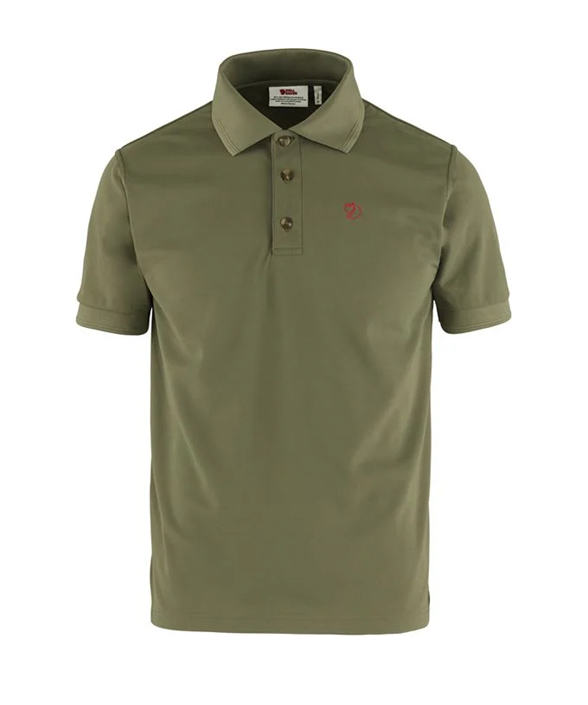 Fjällräven Mens Crowley Pique Shirt (Beige (LIGHT OLIVE/622) Medium)