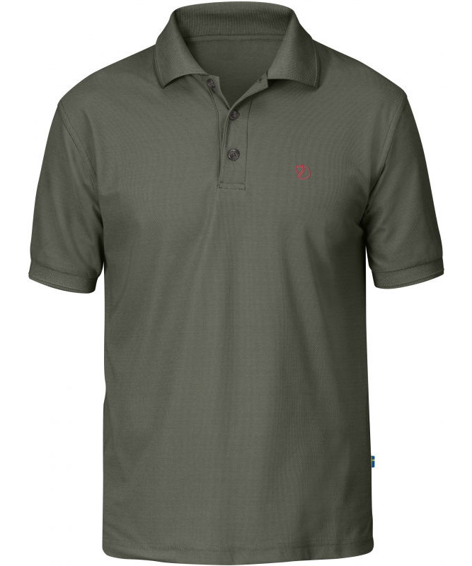 Fjällräven Mens Crowley Pique Shirt (Grå (MOUNTAIN GREY/032) Small)