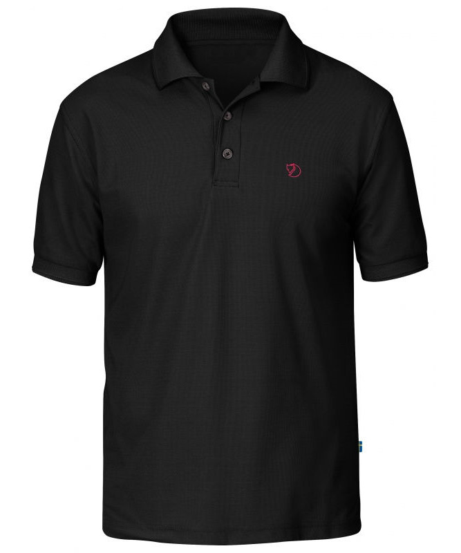 Fjällräven Crowley Piqué Polotrøje (Black, S)