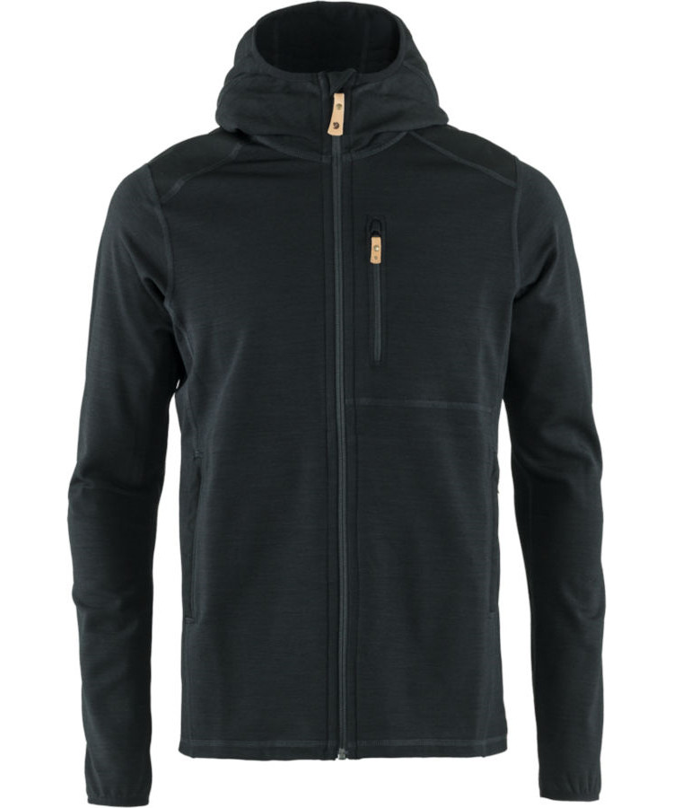 Fjallraven Keb Fleece Hættetrøje Black