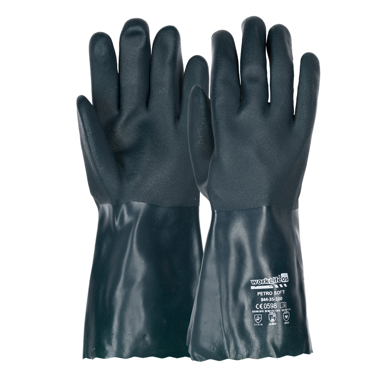 Petro Soft PVC-handske str. 10 - 35 cm
