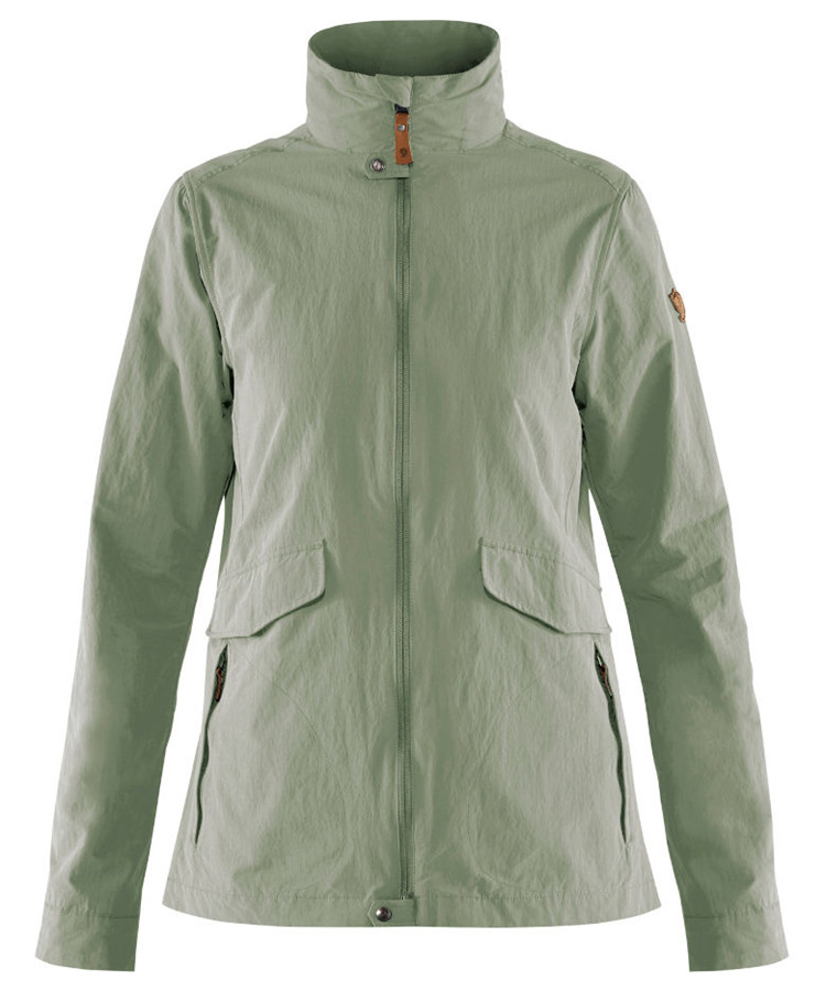 Se Fjällräven Travellers MT jakke W. (Sage Green, M) hos Specialbutikken