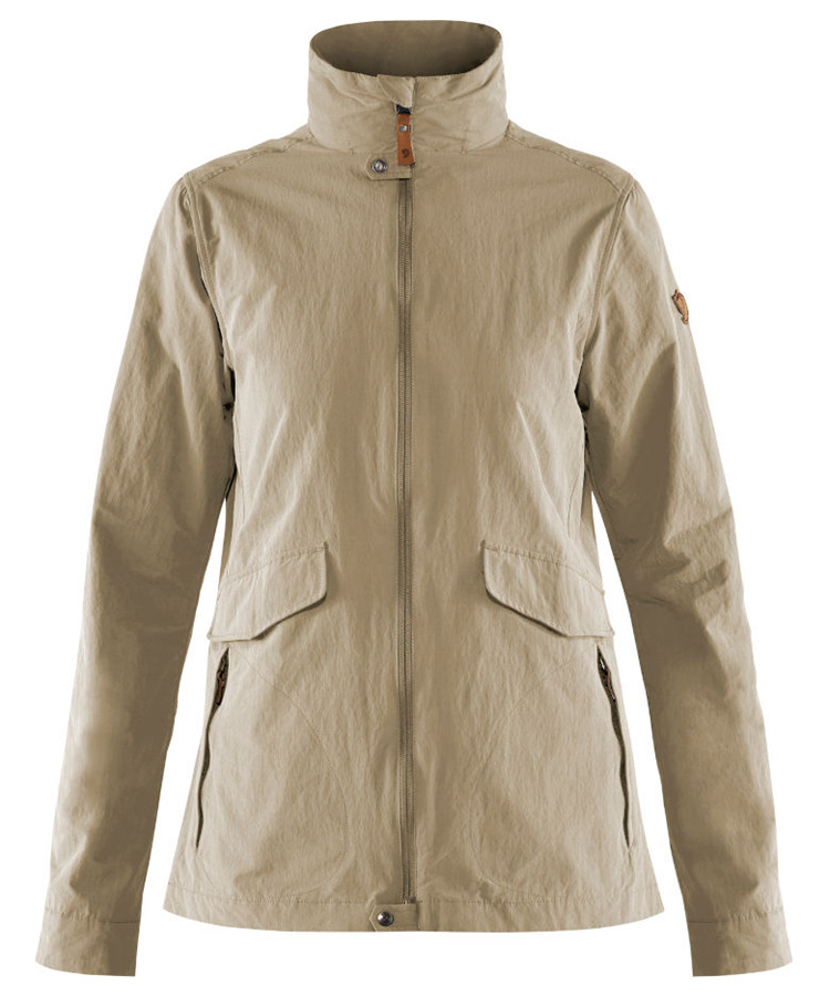 Se Fjällräven Travellers MT jakke W. (Light Beige, L) hos Specialbutikken