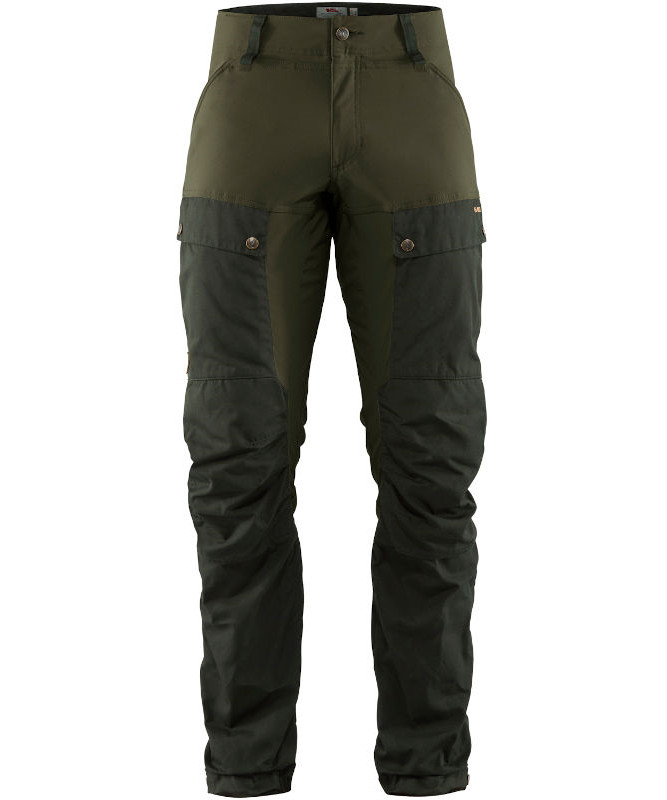 Fjällräven Keb Long bukser (Deep Forest/L.Green, 56)