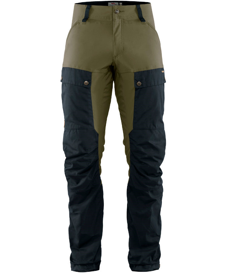 Fjallraven Keb Long Bukser Navy Light Olive