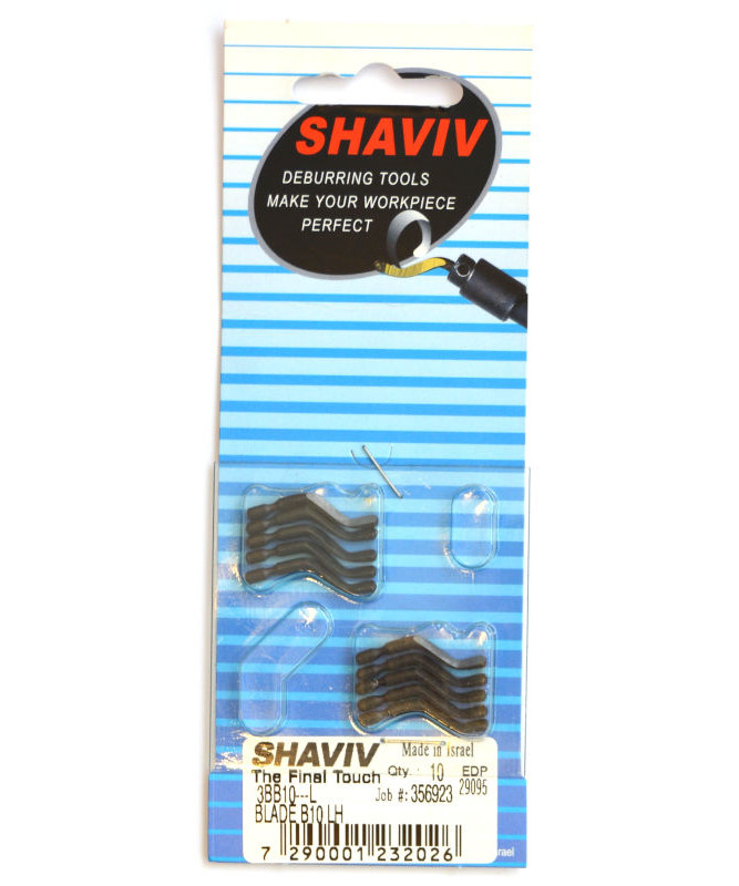 Shaviv B10 LH afgraterklinger - 10 stk.