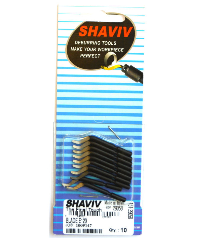 Shaviv E120 afgraterklinger - 10 stk.