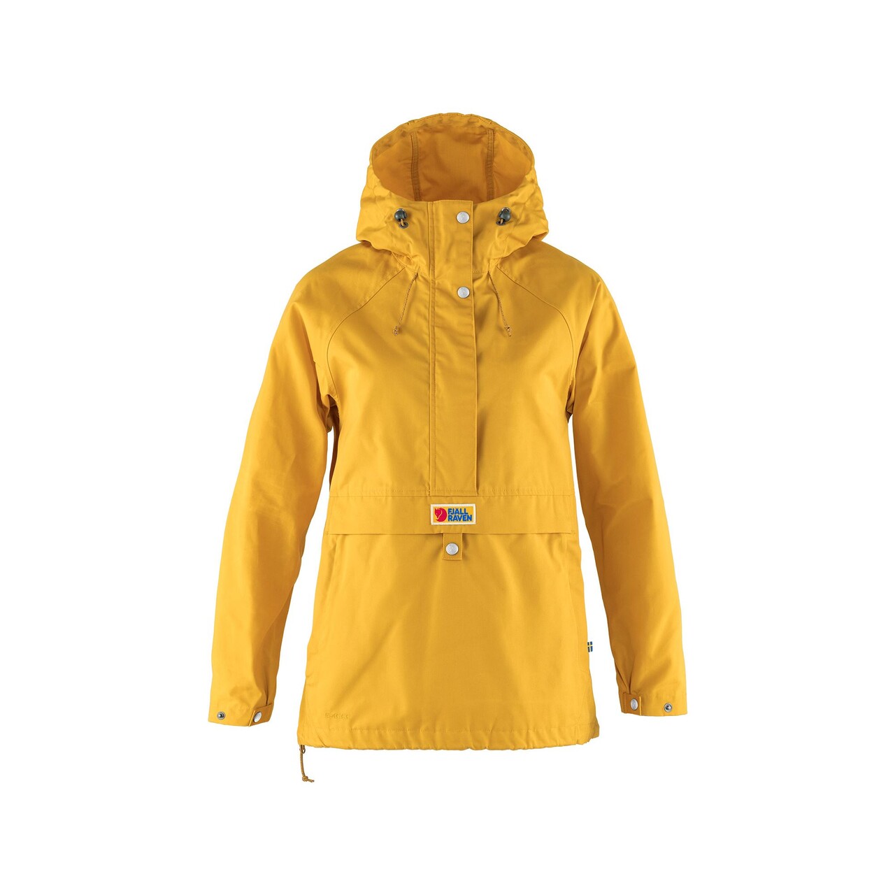 Fjallraven Vardag Anorak Dame Mustard Yellow Xs