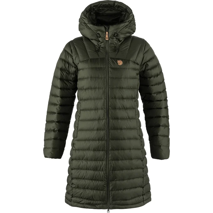 Fjällräven Snow Flake Parka W - Ny Model (Deep Forest, S)