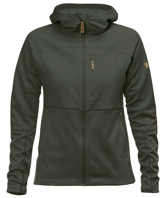 Billede af Fjällräven Abisko Trail Fleece W. (Deep Forest, S) hos Specialbutikken