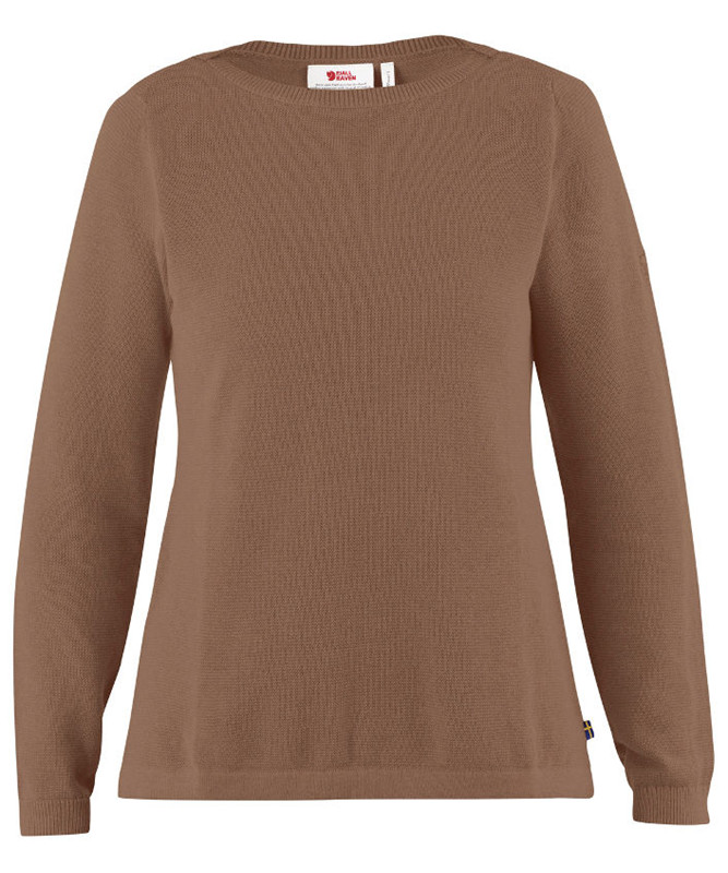 Fjällräven High Coast Knit Sweater W. (Dark Sand, M)