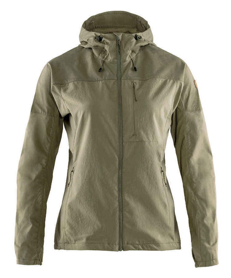 Fjallraven Abisko Midsummer Jakke W. Savanna/light Olive S