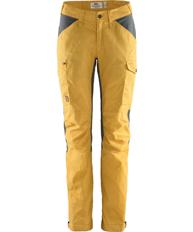 Fjällräven Kaipak bukser curved W. (Ochre/Super Grey, 38)