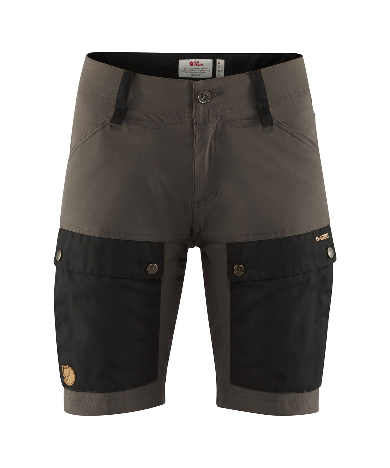 Keb Shorts - Dame (Black/Stone Grey, 40)