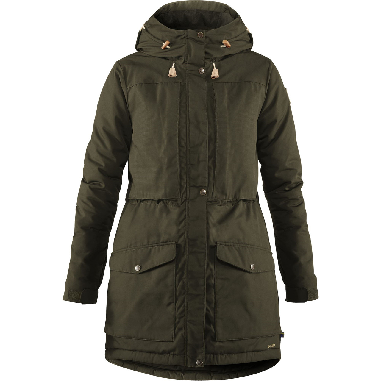 Fjallraven Singi Wool Padded Parka W. Deep Forest L