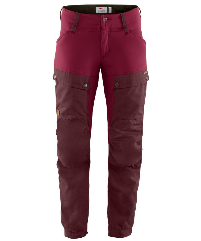 Billede af Fjällräven Keb bukser W (Dark Garnet/Plum, 42)