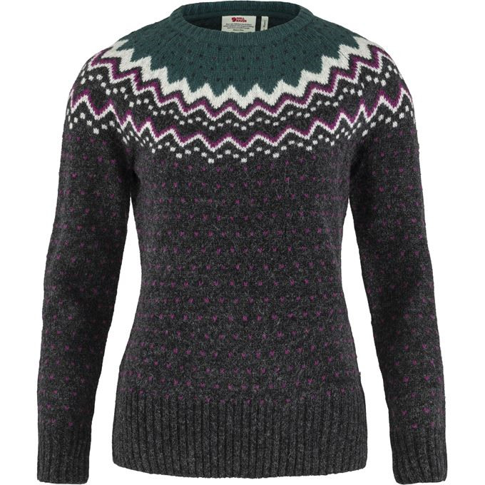 Fjällräven Övik Knit Sweater W. (Arctic Green, XS)