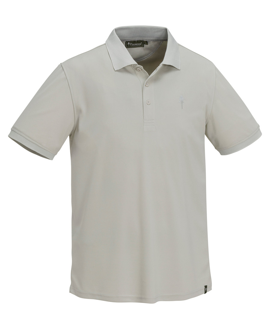 Pinewood Ramsey Coolmax Piqué polotrøje (Concrete Grey, M)