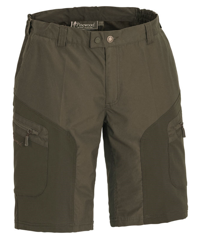 Pinewood Wildmark Stretch shorts (D.Olive/Mossgreen, 46)