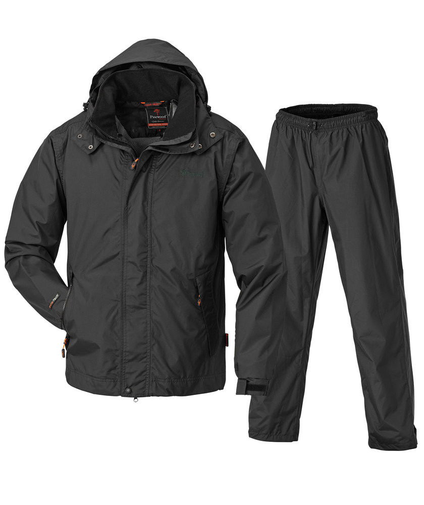 Se Pinewood Tornado Extreme Rain Set (Black, L) hos Specialbutikken