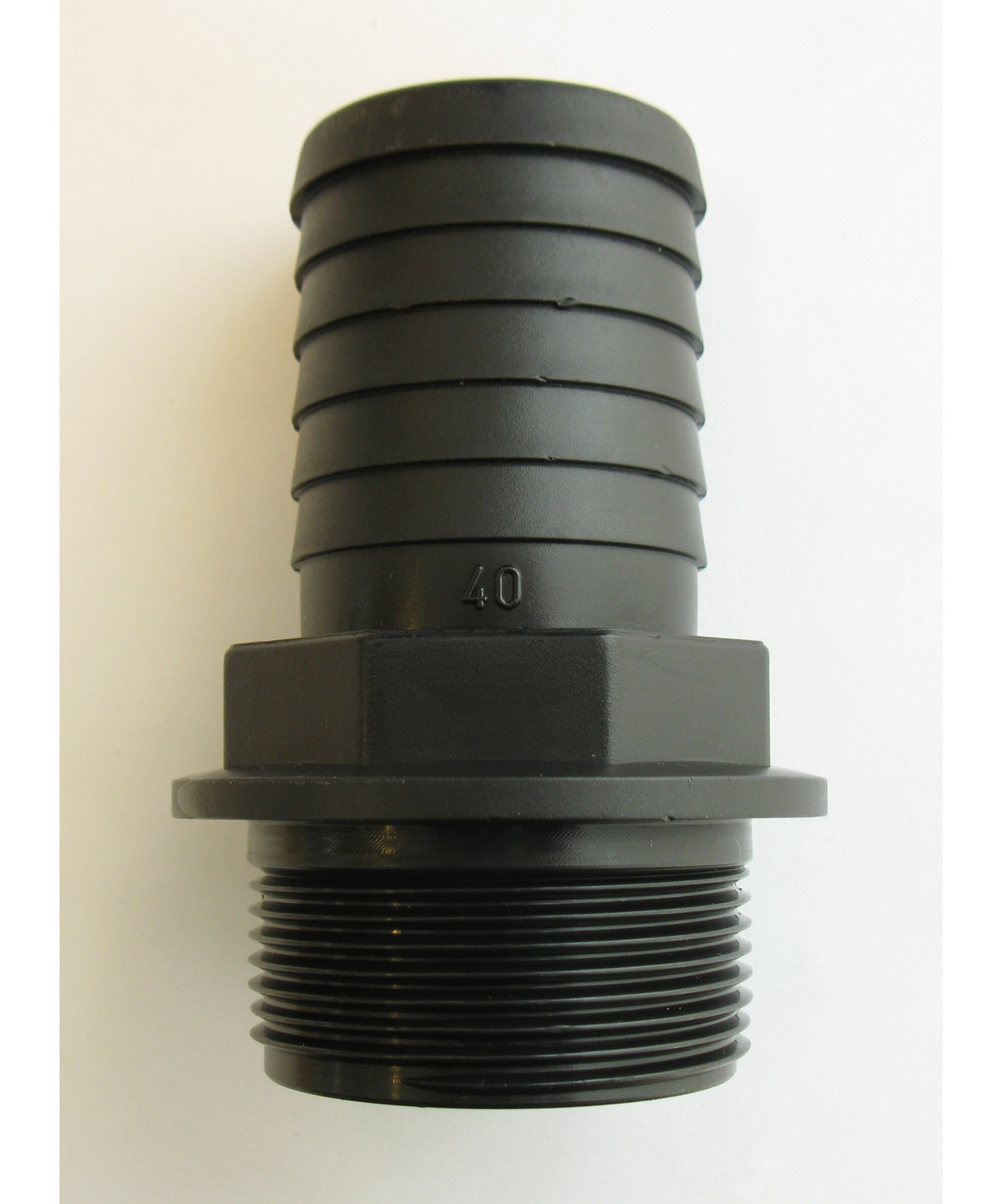 Slangenippel 40 mm x 1 1/2"