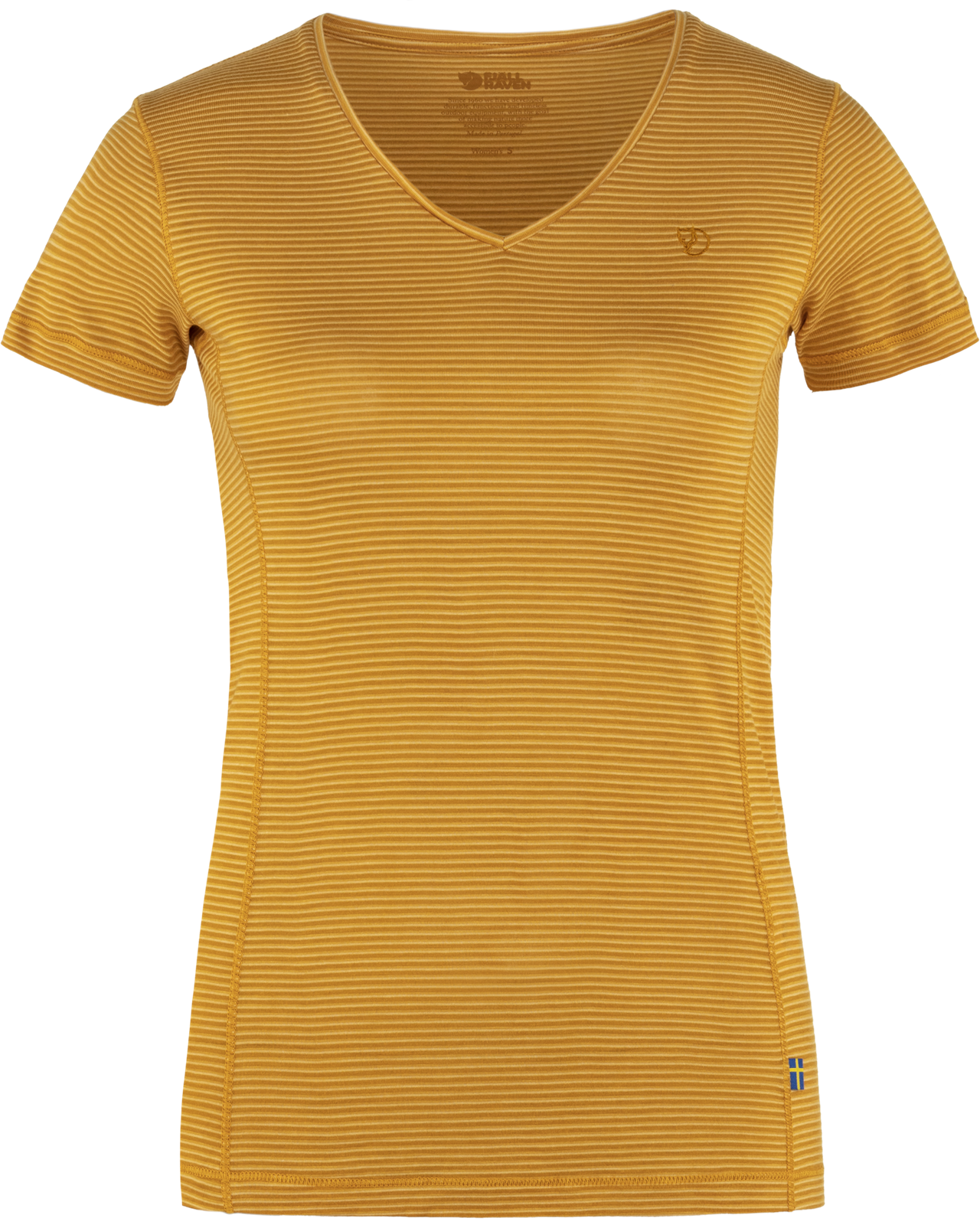 Fjällräven Abisko Cool t-shirt W (Mustard Yellow, M)