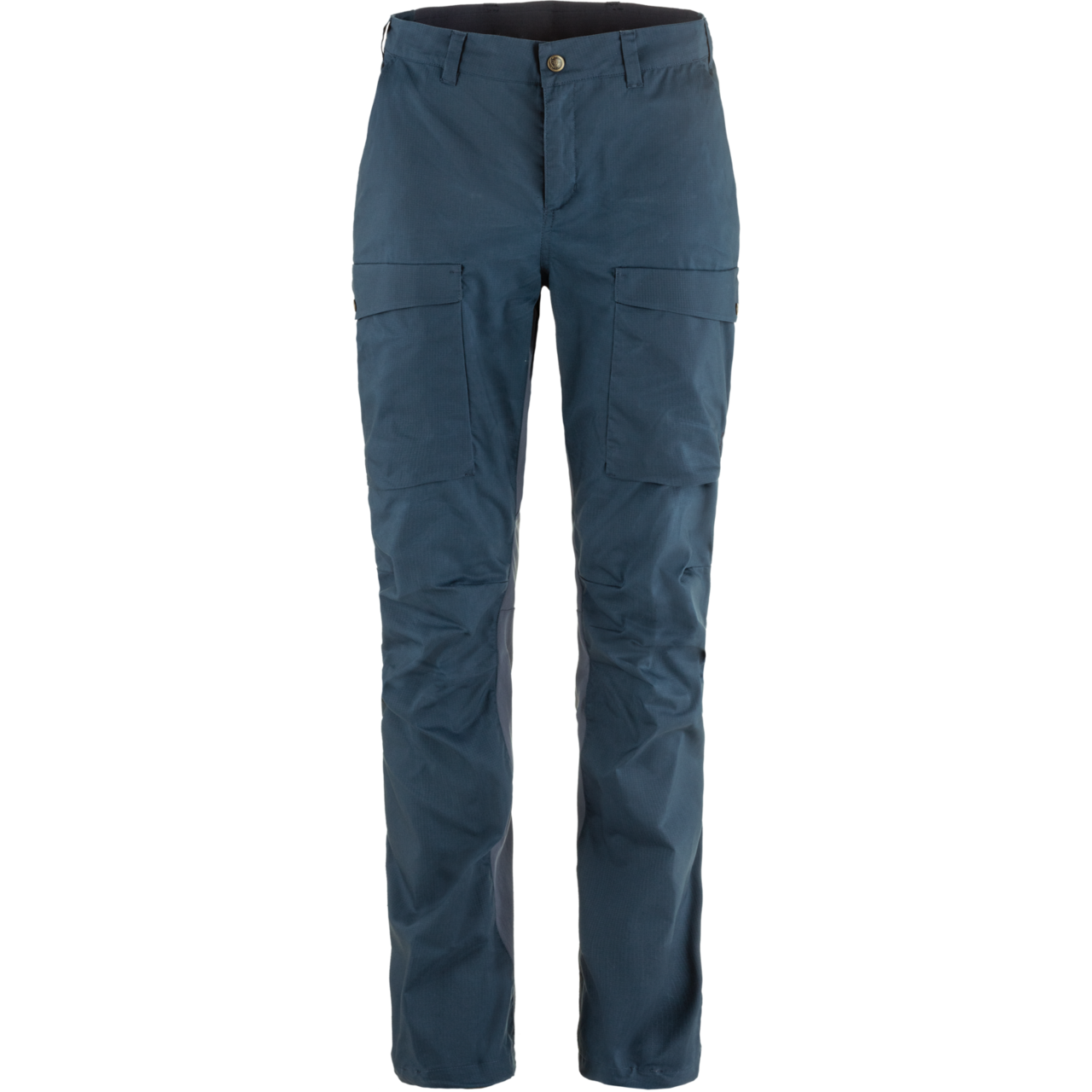 Fjällräven Womens Abisko Hybrid Trail Trousers (Blå (NAVY/560) 48 kort)