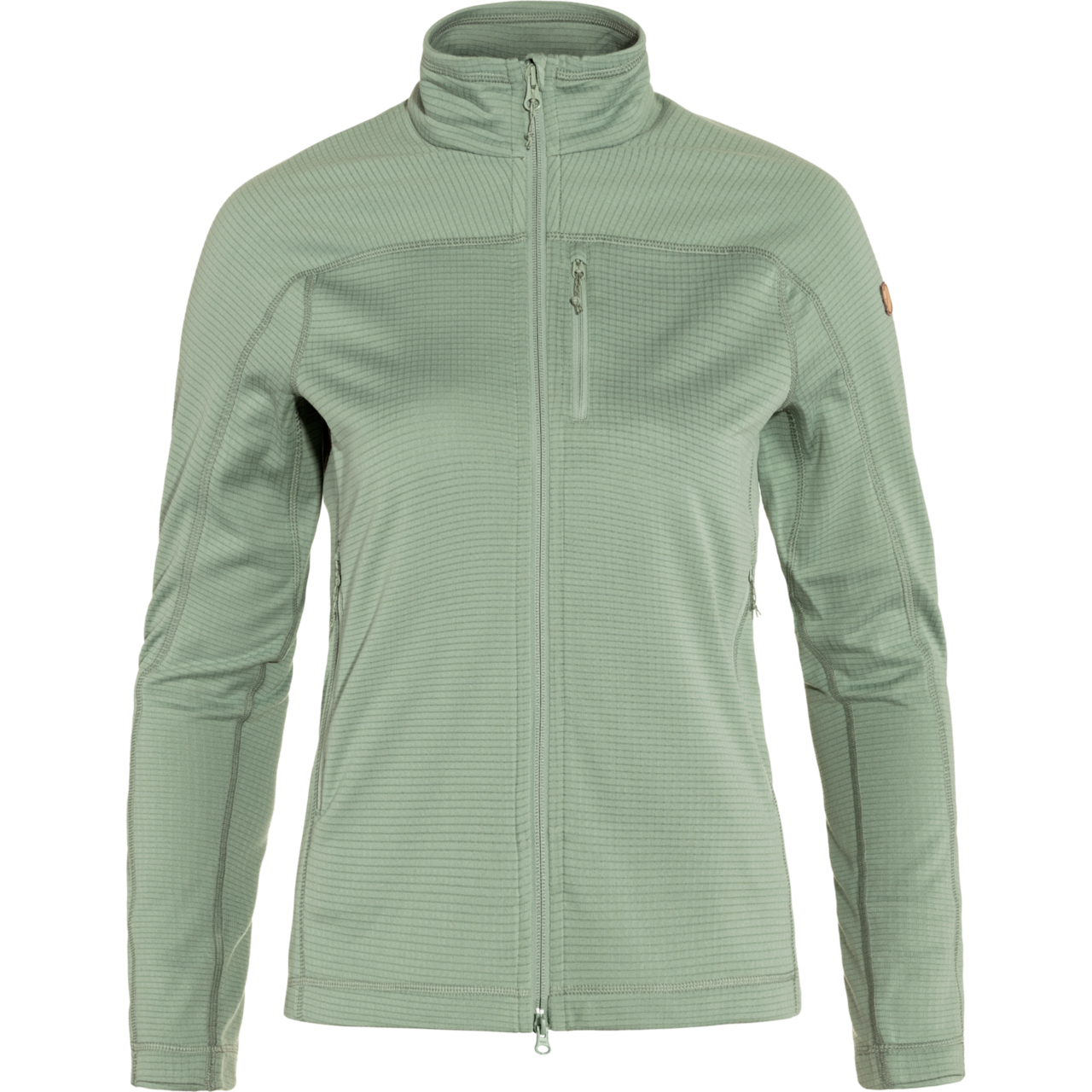 Fjällräven Abisko Lite Fleece Jacket W Misty Green - L