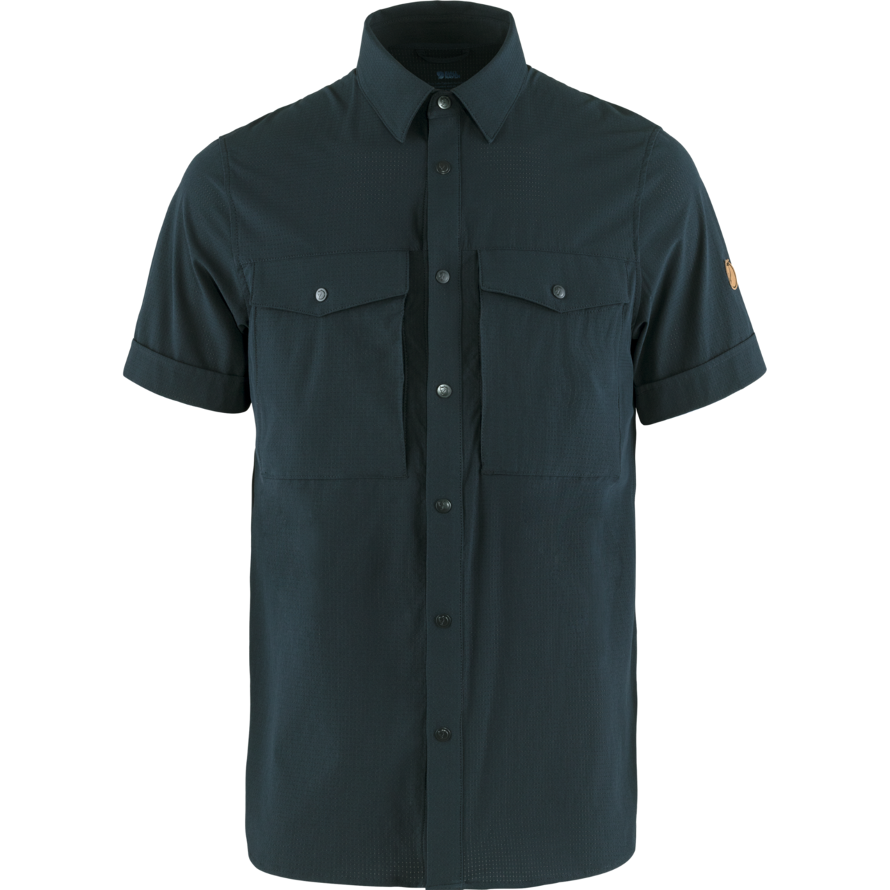 Fjällräven Abisko Trekking Shirt SS M (Dark Navy, L)