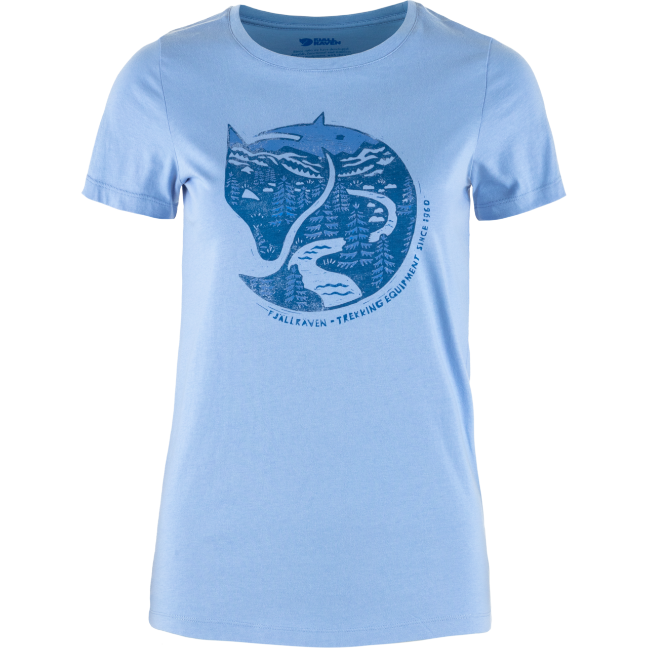 Fjällräven Arctic Fox T-shirt W (Ultramarine, L) billede