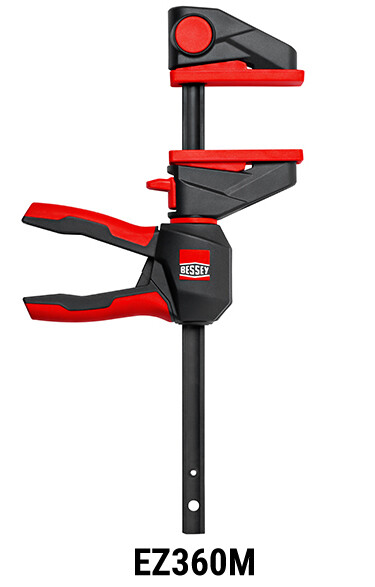 BESSEY Enhåndstvinge 360 M-greb - 150 mm