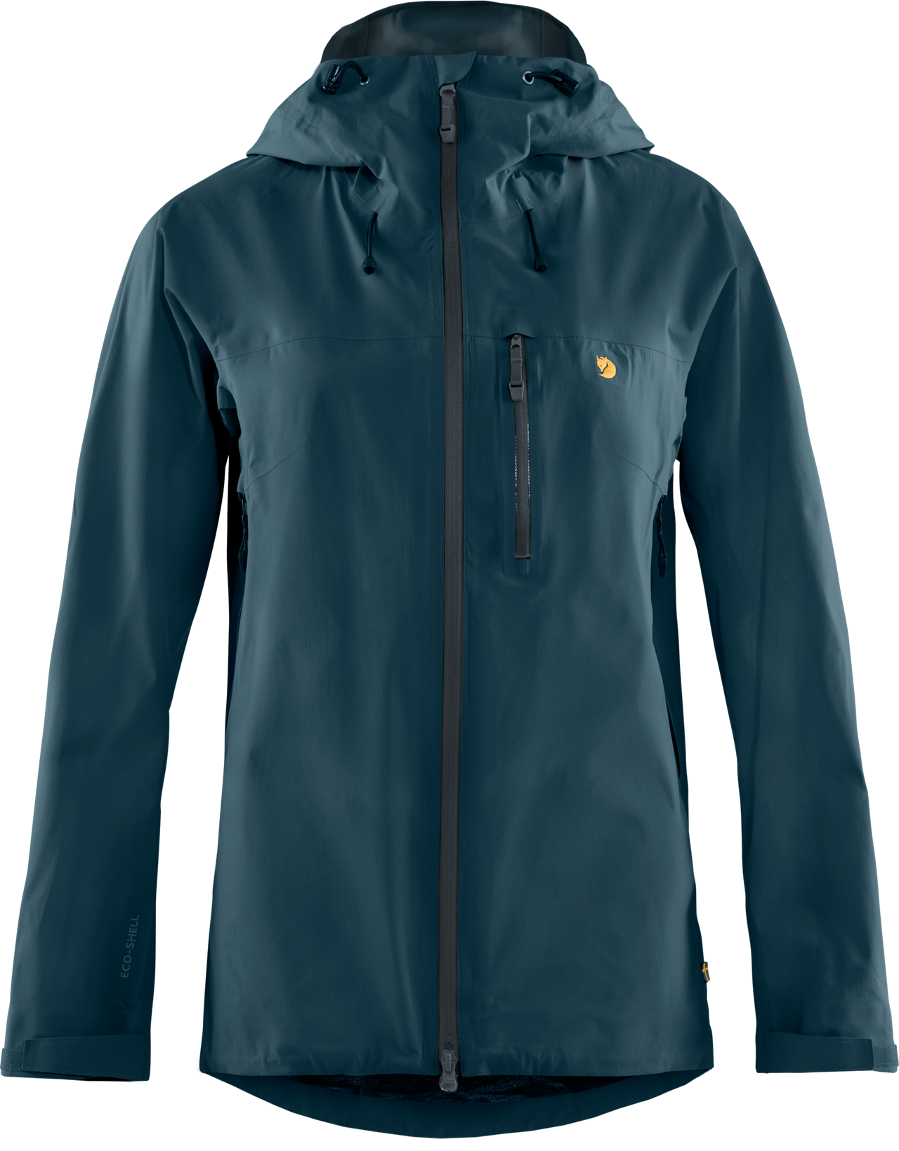Fjällräven Womens Bergtagen Lite Eco-shell Jacket (Blå (MOUNTAIN BLUE/570) Small)
