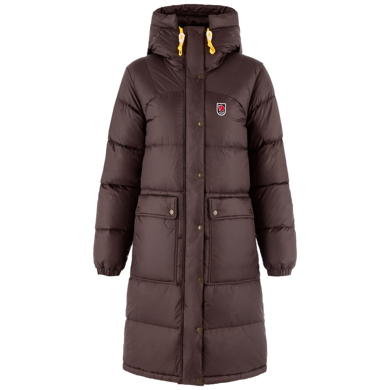 Fjällräven Expedition lang dun parka W. (Black Oak, M)